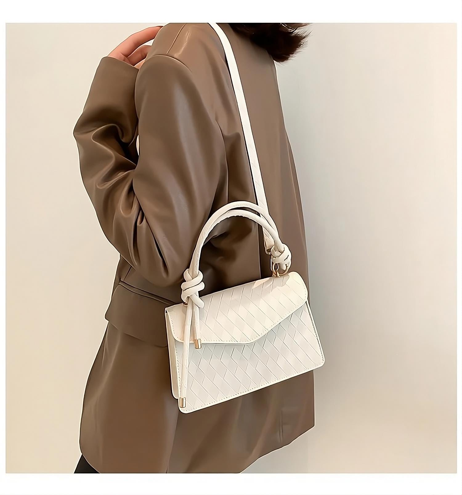 Handbag With Long Strip- ZARF ZB-1235